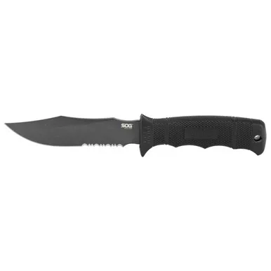 Sog Seal Pup Fixed Blade Knife 4.75" Kydex Sheath Black