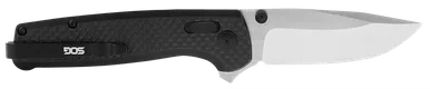 Sog Terminus XR Folding Knife 3" Clip Point Blade Black