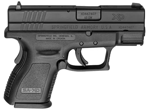 SPRGFLD XD40 40SW 3" BLK 9RD
