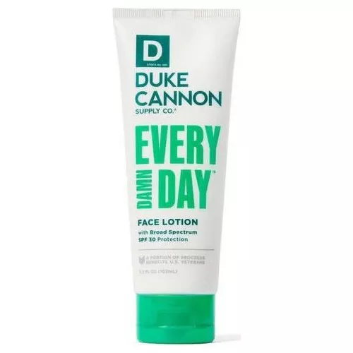 Standard Issue Face Lotion SPF by Duke Cannon