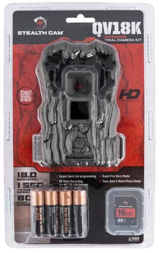 StealthCam QV18K Trail Camera 18MP 18IR