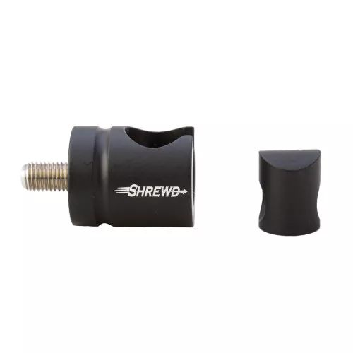 Straight Quick Disconnect Black by Shrewd Archery