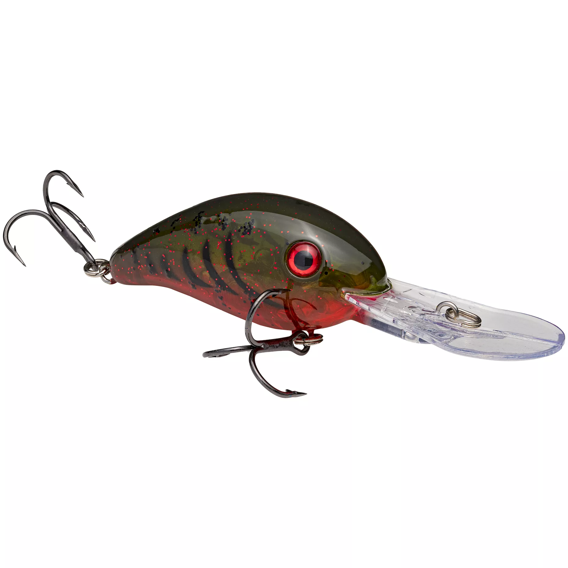 Strike King Pro Model 3XD Deep Diver Crankbait - Phantom Watermelon Red Craw