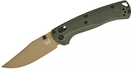 Taggedout Deep Olive Grivory AXIS Folding Knife by Benchmade