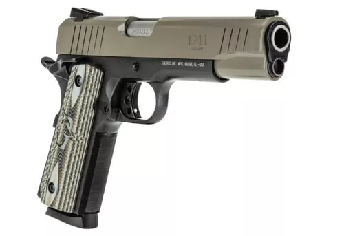 TAURUS 1911 45ACP 5" 8RD SND CERKOTE