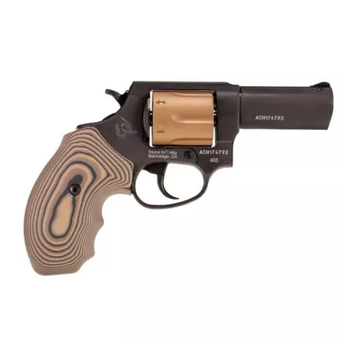 TAURUS 605 357MAG 3" 5RD OR BLK/TAN