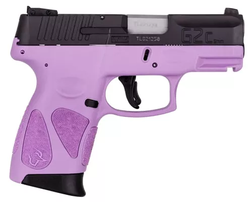 TAURUS G2C2 9MM 3.2" 12RD LTPRPL/BLK