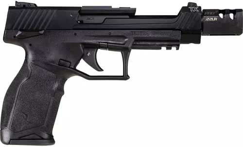 TAURUS TX 22 SCR 22LR 5.25" 16RD BLK