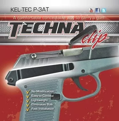 Technaclip Kel-Tec P3AT Right-Side Clip