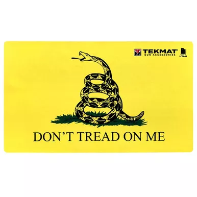 TEKMAT Don't Tread on Me Yellow Door Mat (42-TREAD)