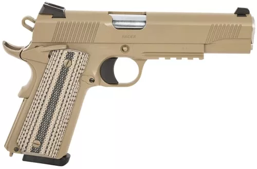TISAS 1911 B45RDG 45ACP 5" 8RD FDE