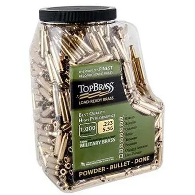 Top Brass 5.56 NATO Brass 1000 Count