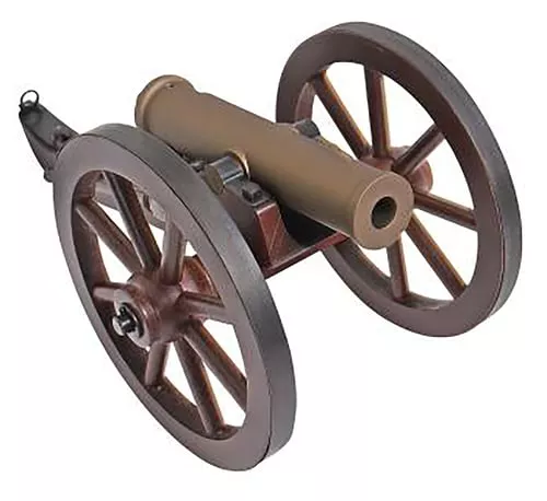 Traditions CN8061 Mountain Howitzer Mini Cannon 50 Cal 6.75" Burnt Bronze Barrel Breech Action