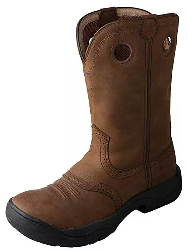 TWISTED X Mens All Around Distressed Saddle Boot (MAB0001)