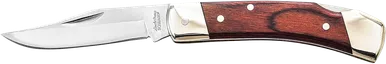 Uncle Henry Smokey II Folding Knife, 3.7" Wood Handle
