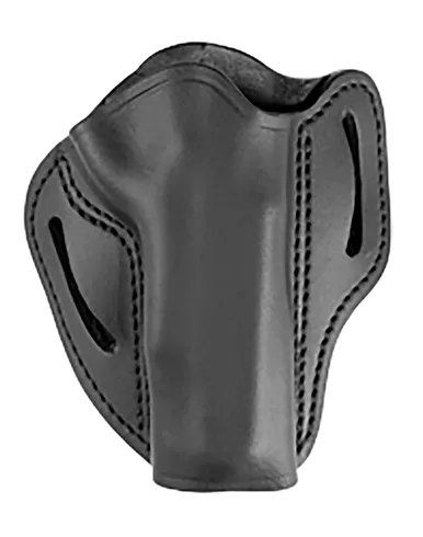 Uncle Mike's OWB Holster Size 3 Black Leather Right Hand