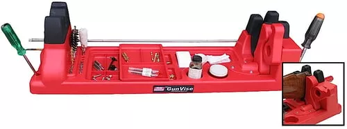 UNIVERSAL RIFLE & SHOTGUN MAINTENANCE VISE RED