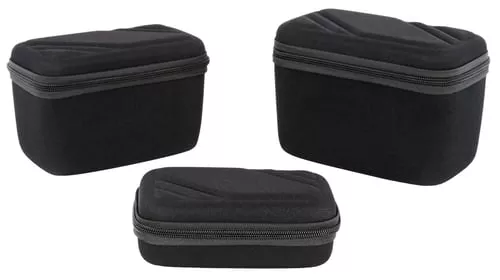 US PeaceKeeper P25020 Gear/Ammo CaseBlack EVA Denier Nylon *Set of 3