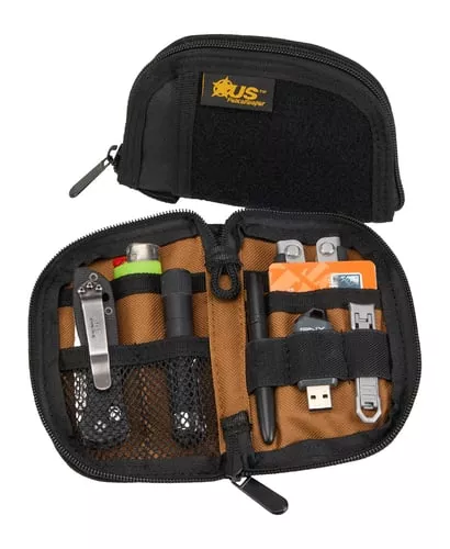 USP P22039EDC POCKET ORGANIZER BLK/TAN