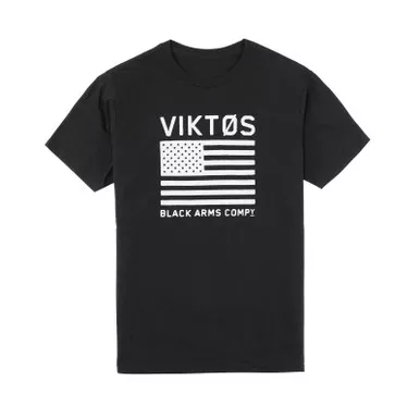 VIKTOS Men's Block Black Tee (18082)