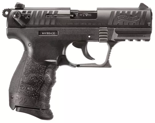 WAL P22Q 22LR 3.42" 10RD BLACK