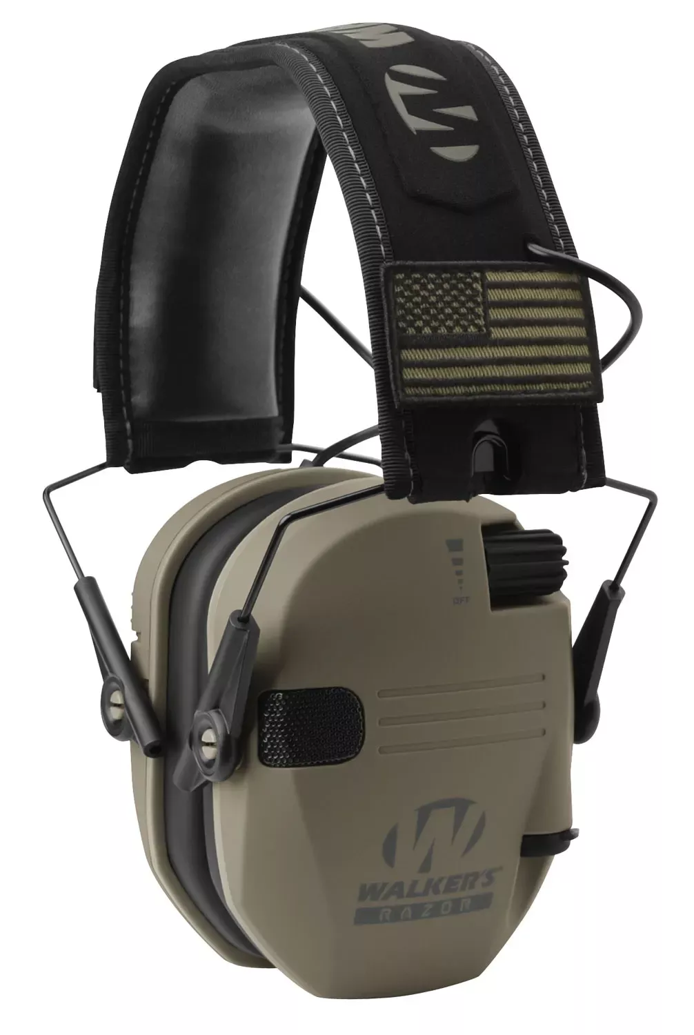 Walker's Razor Patriot Slim Electronic Muff FDE