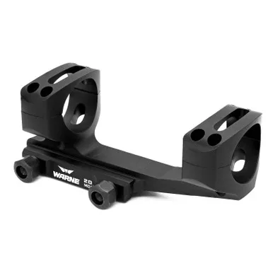 WARNE Extended Skeletonized 30mm 20 MOA Black Mount for MSR (LRSKEL30TW)