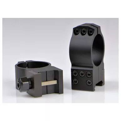 WARNE TACTICAL 30mm Fixed High Matte Rings (615M)
