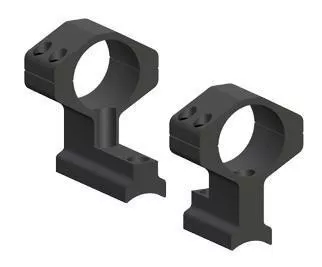 Weaver 2-Piece Muzzleloader Aluminum Integral Scope Rings & Base Matte High