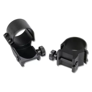WEAVER Top Mount Extended 1in Matte High Scope Rings (49060)