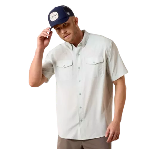 Western VentTEK Snap Shirt in Aqua by Ariat