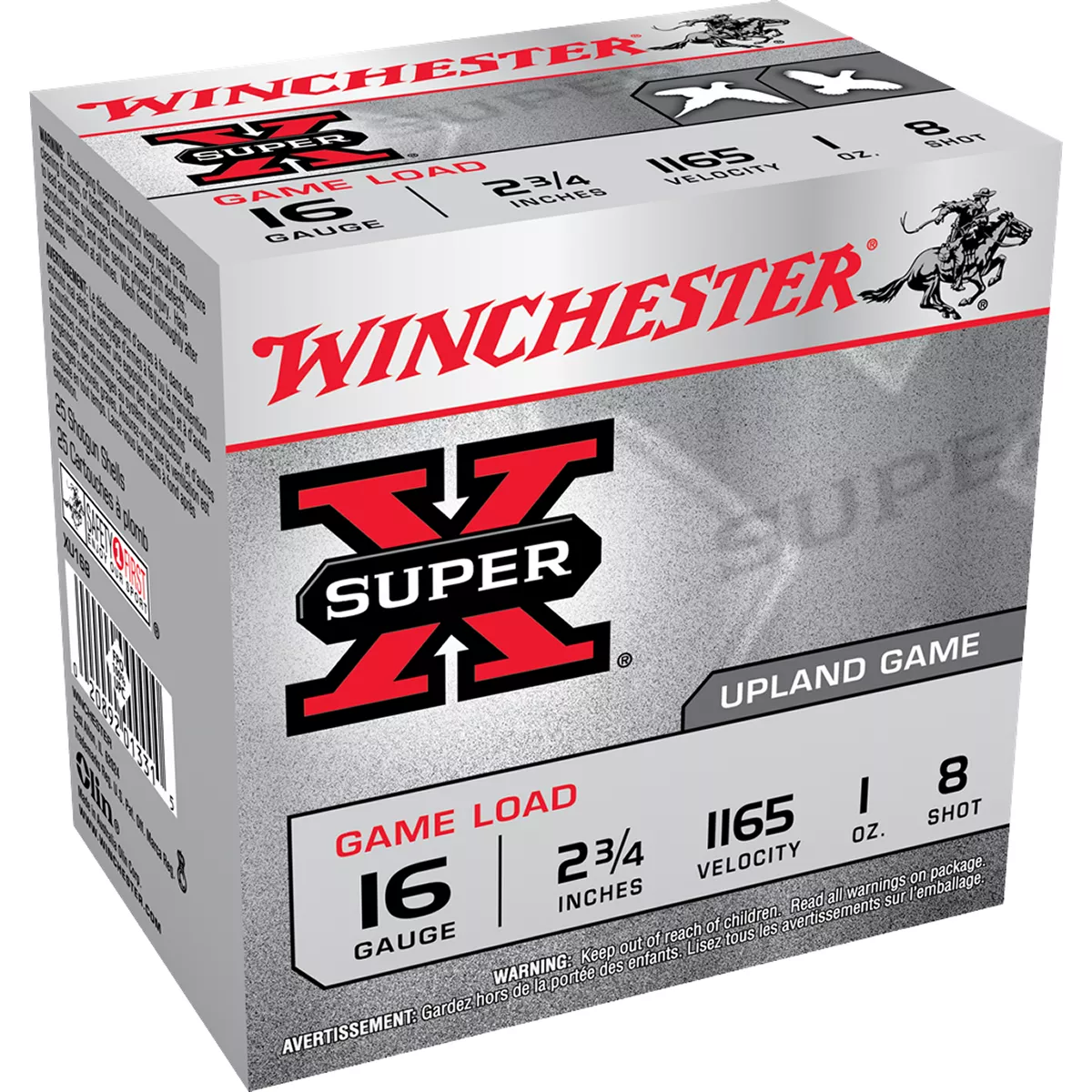 Winchester Super-X 16 GA 2.75" 25/Box