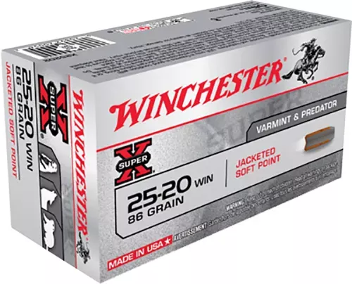 Winchester Super-X 25-20 Win. 86 Gr. JSP 50/Box