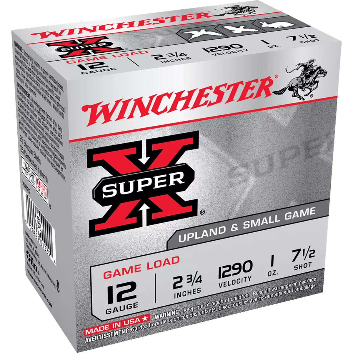 Winchester Super-X Game Load 12 GA 2-3/4" 25/Box