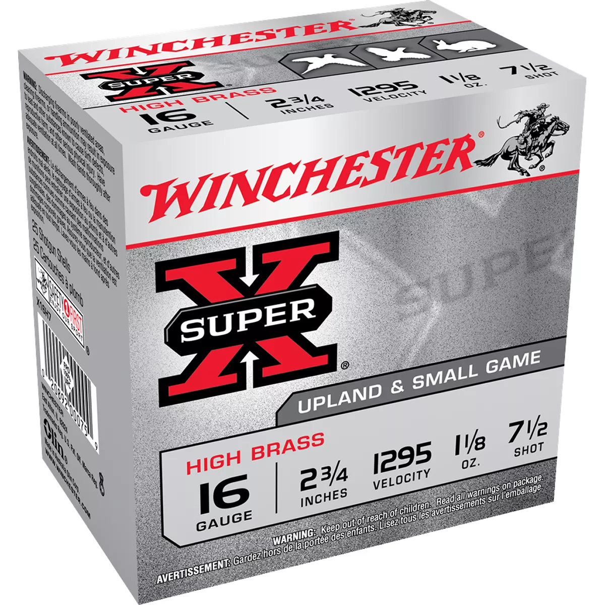 Winchester Super-X Upland and Small Game16 GA 2-3/4" 25/Box