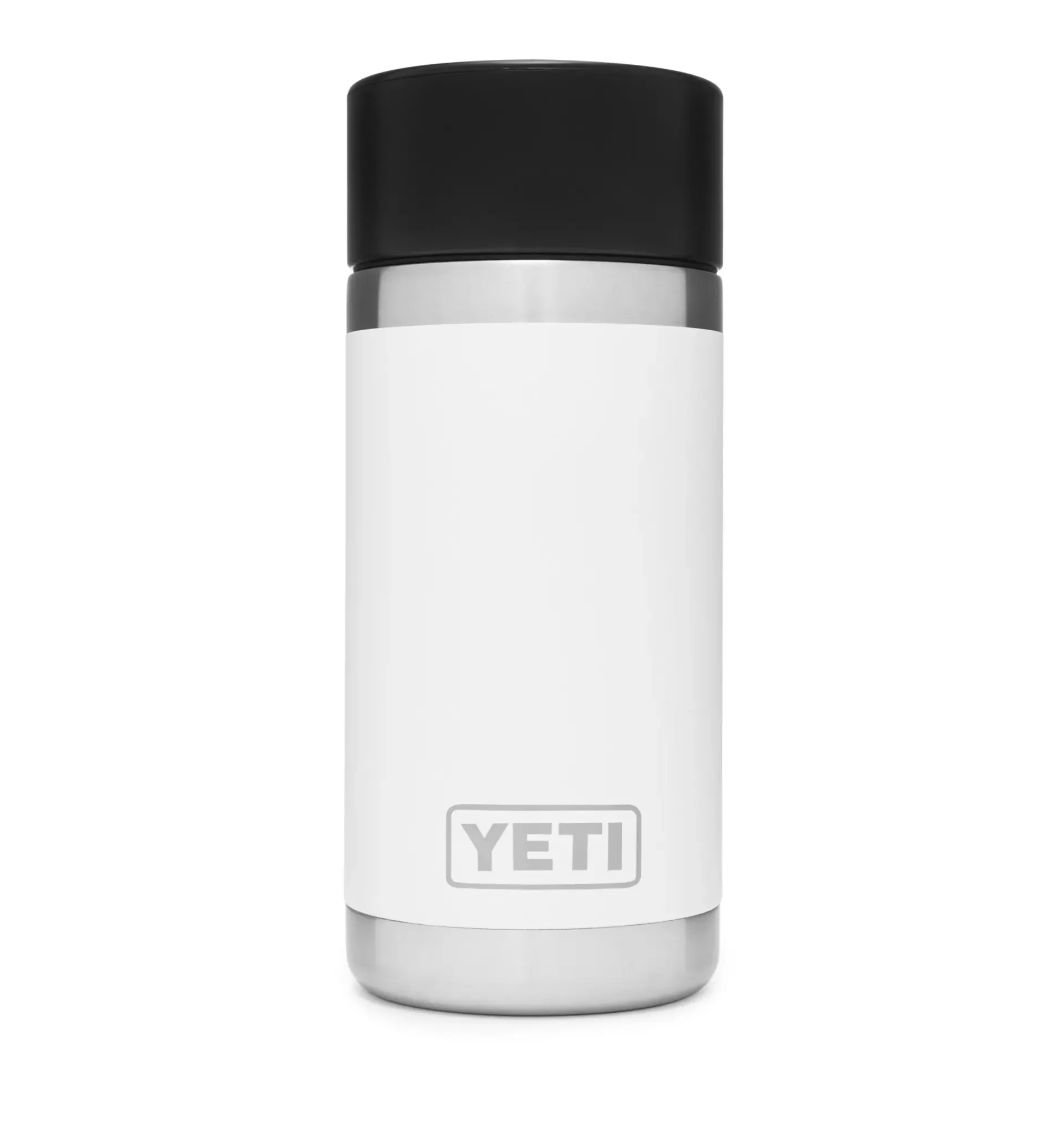 YETI Rambler 12 oz Bottle w/Hotshot Cap - White