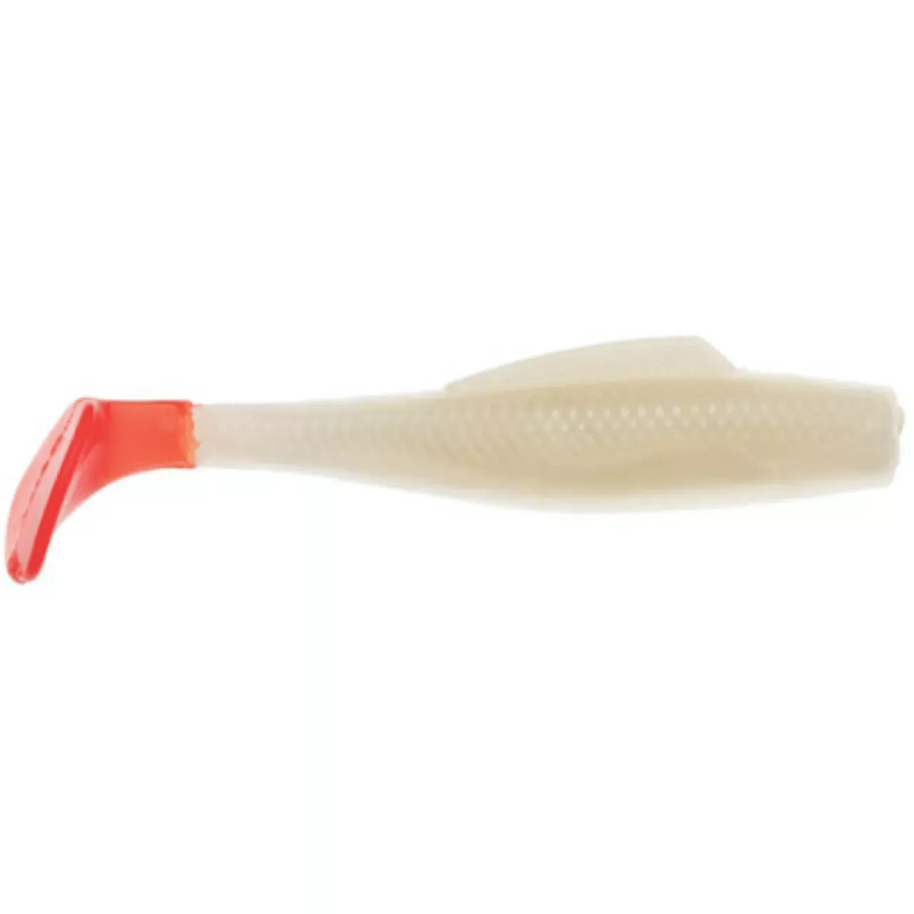 Z-Man MinnowZ Swimbait - 3" White Pearl/Red Tail