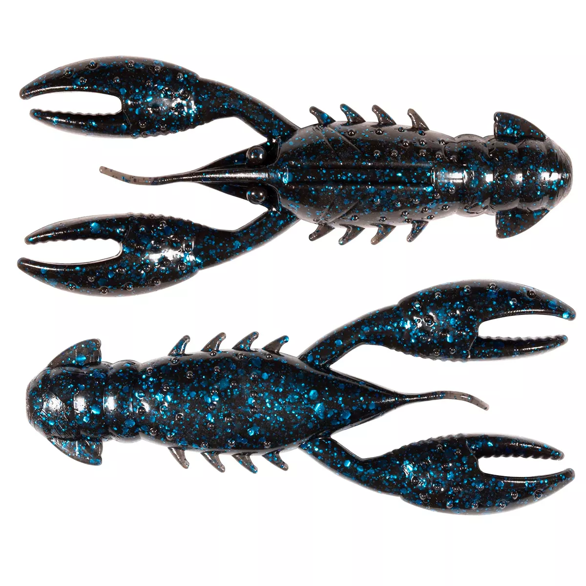 Z-Man Pro CrawZ ElaZtech Plastic - Black Blue Flake