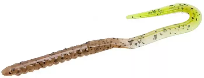 Zoom U-Tale Worm - Pumpkin Chartreuse