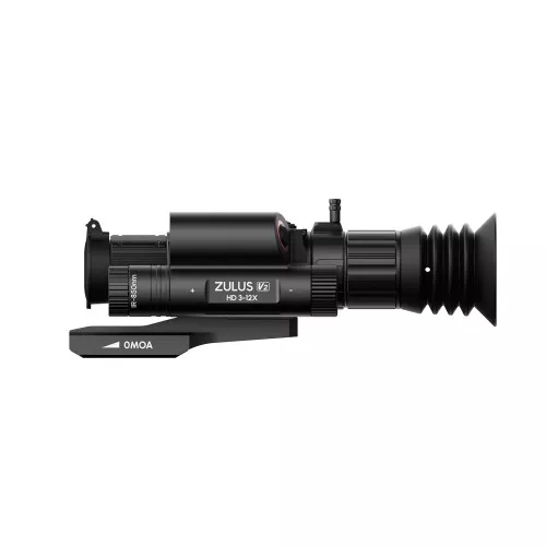 ZULUS HD V2 3x12 Digital Night Vision Scope with Laser Rangefinder and Ballistic Calculator by DNT